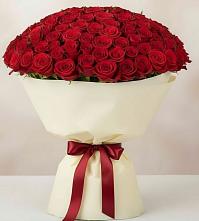 Букет 101 Красная роза Милано #REPLACE_PRED# Усть-Карске