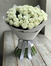 Букет 35 Белых роз в Усть-Карске