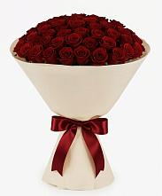 Букет 101 Бордовая роза Блэк Бакарра #REPLACE_PRED# Усть-Карске
