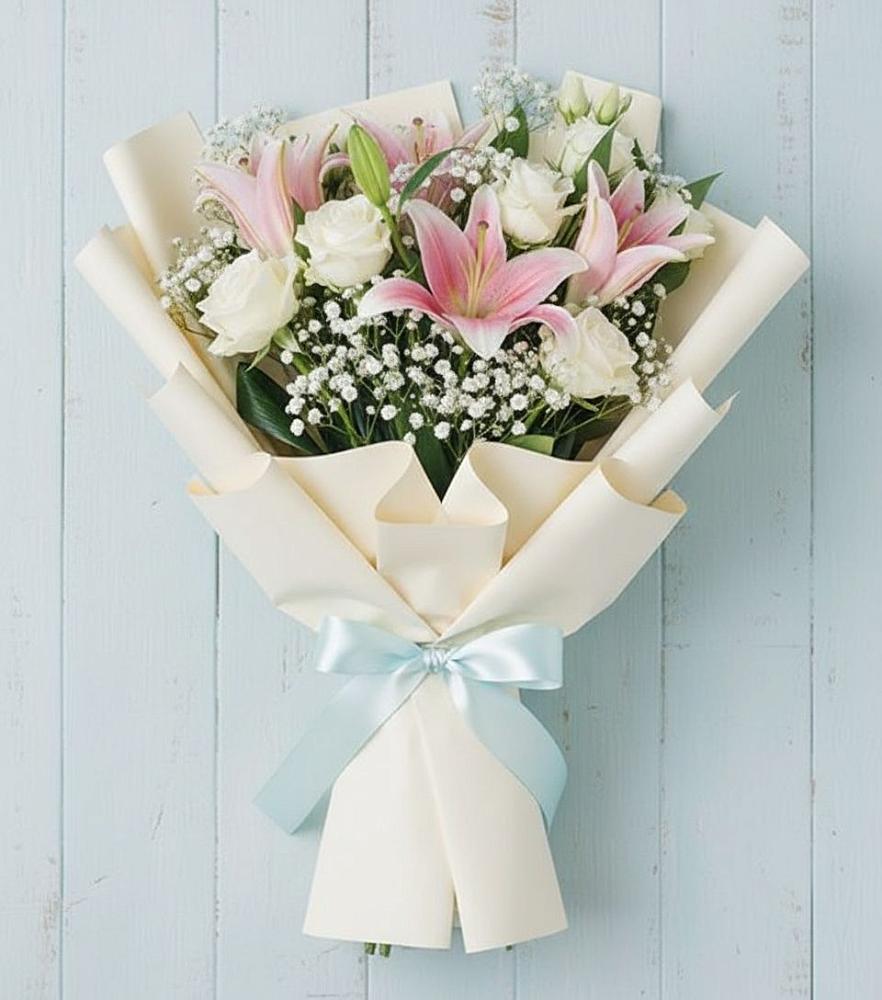 Букет цветов из: Лилии в Усть-Карске