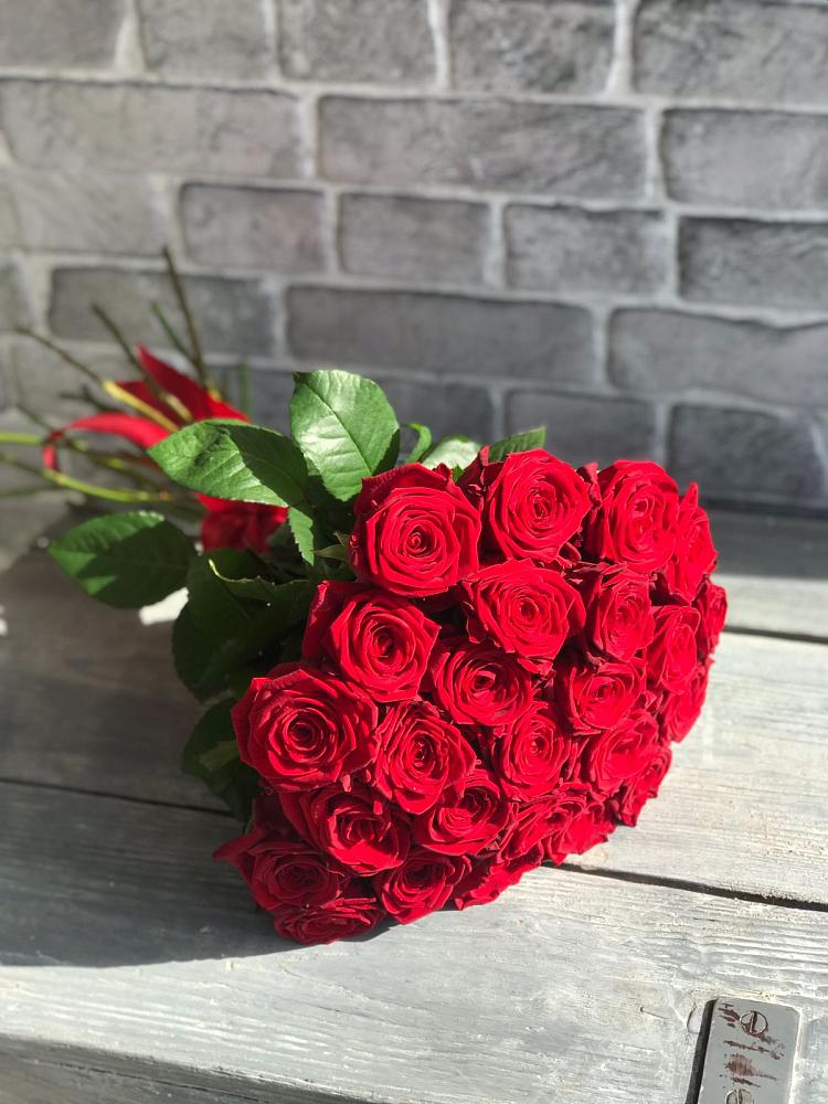 Букет Красные розы Фридом в Усть-Карске