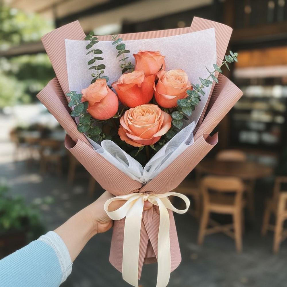 Букет цветов из: Розы в Усть-Карске