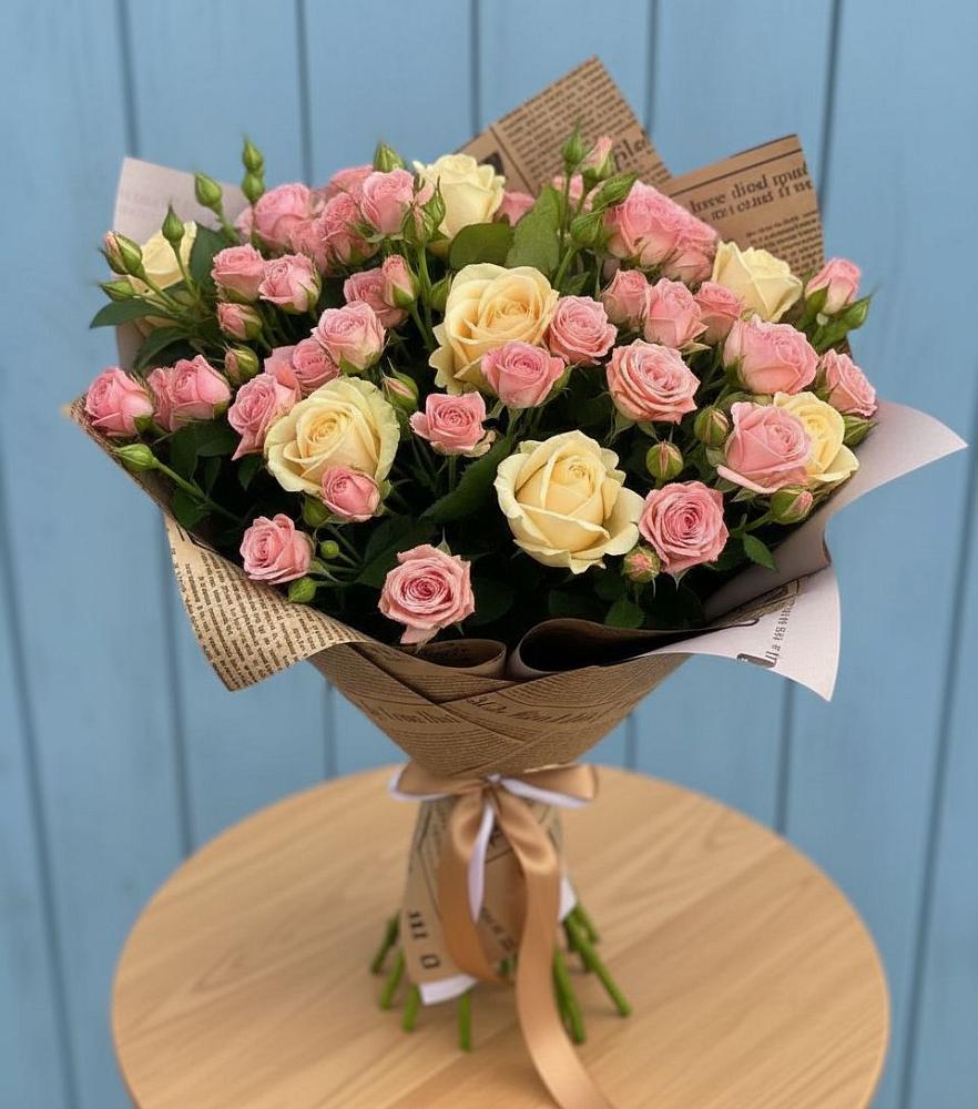 Букет цветов из: Розы в Усть-Карске