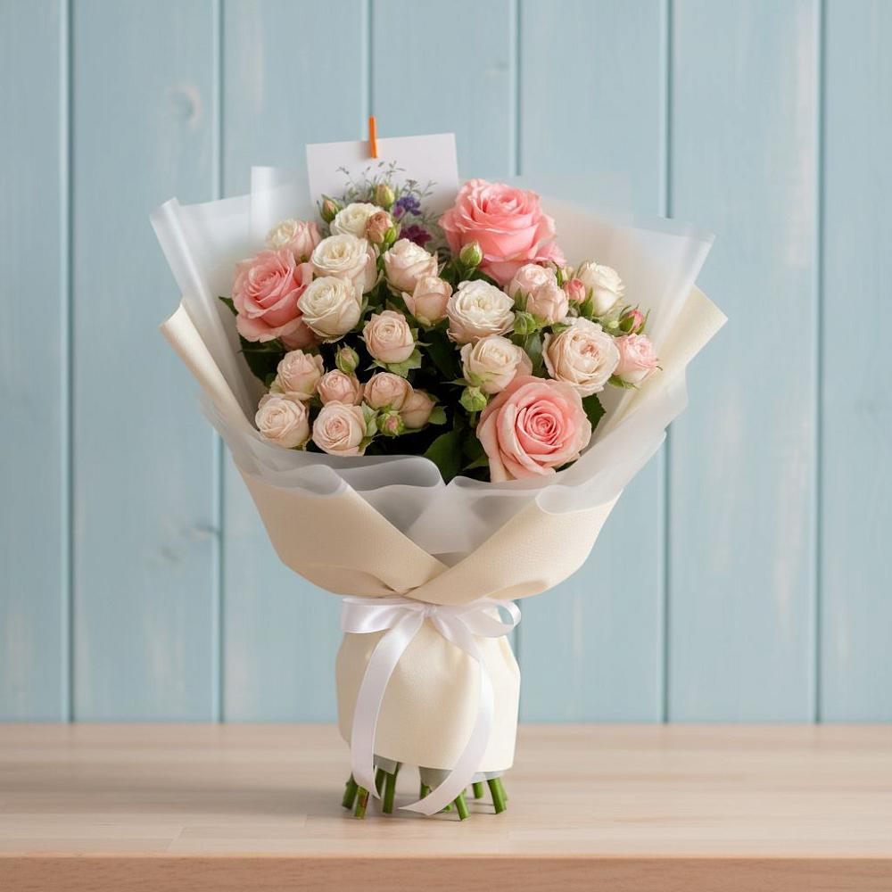 Букет цветов из: Розы в Усть-Карске