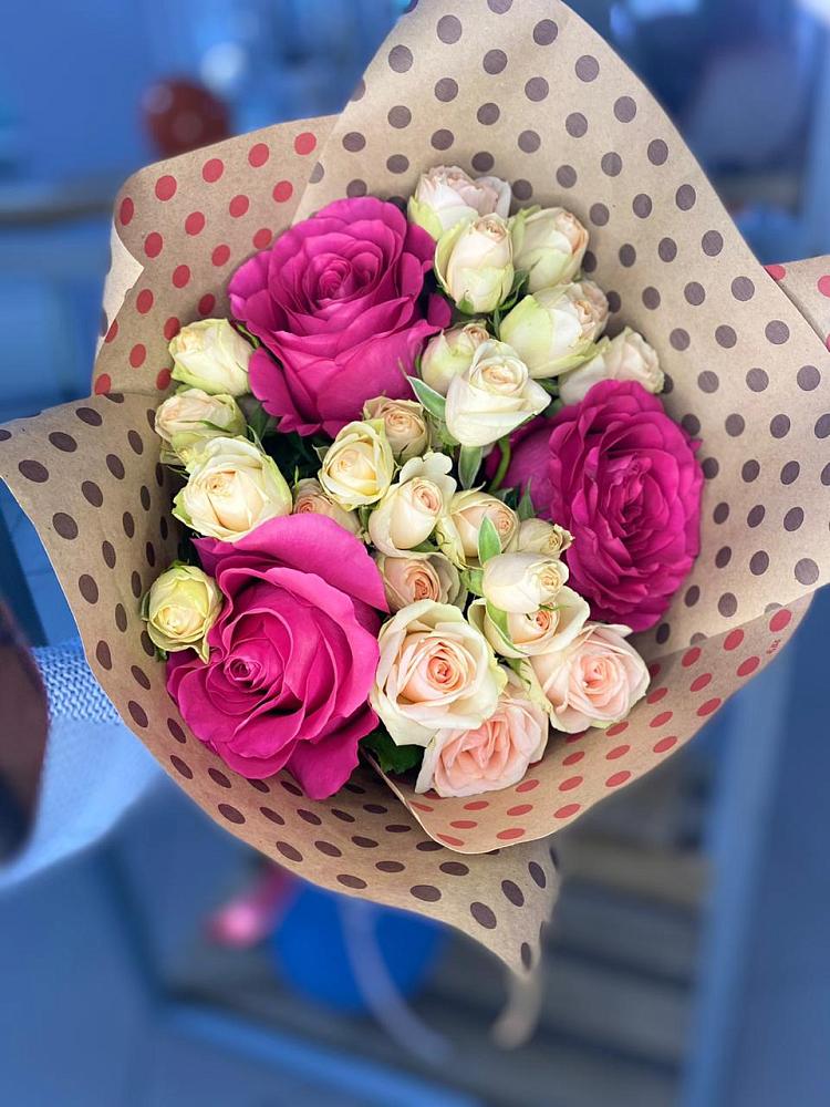 Букет цветов из: Розы в Усть-Карске