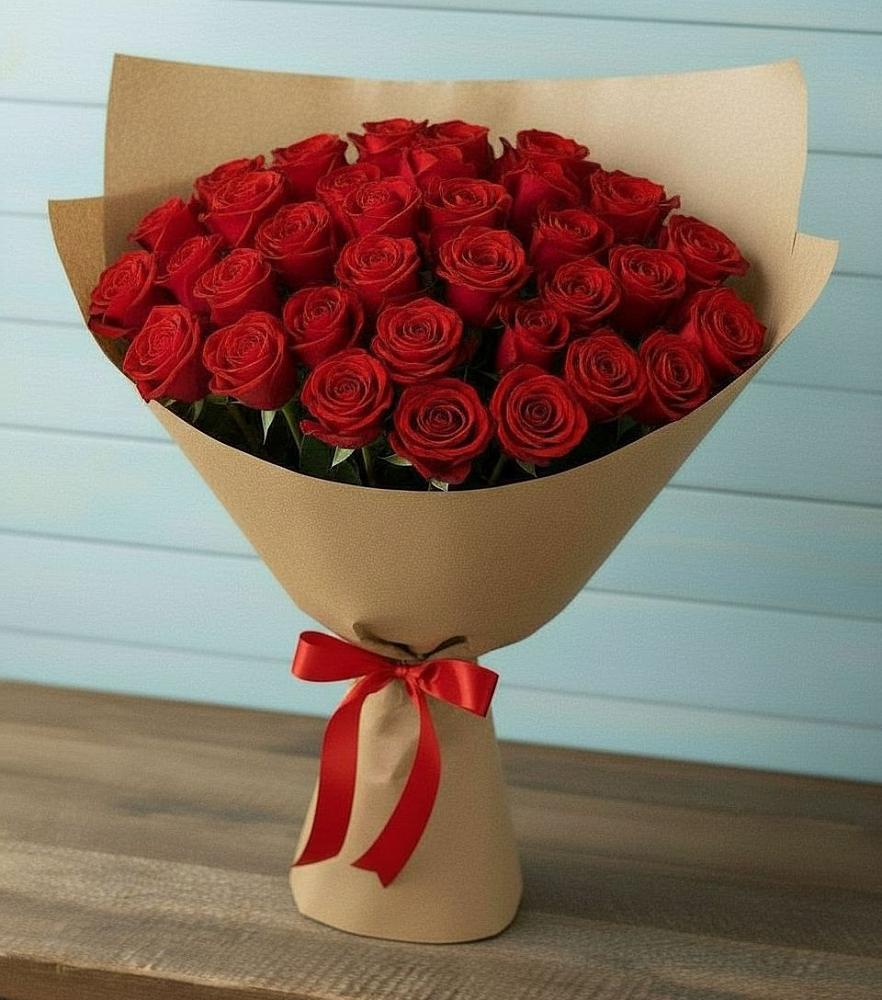 Букет Красные розы Милано в Усть-Карске