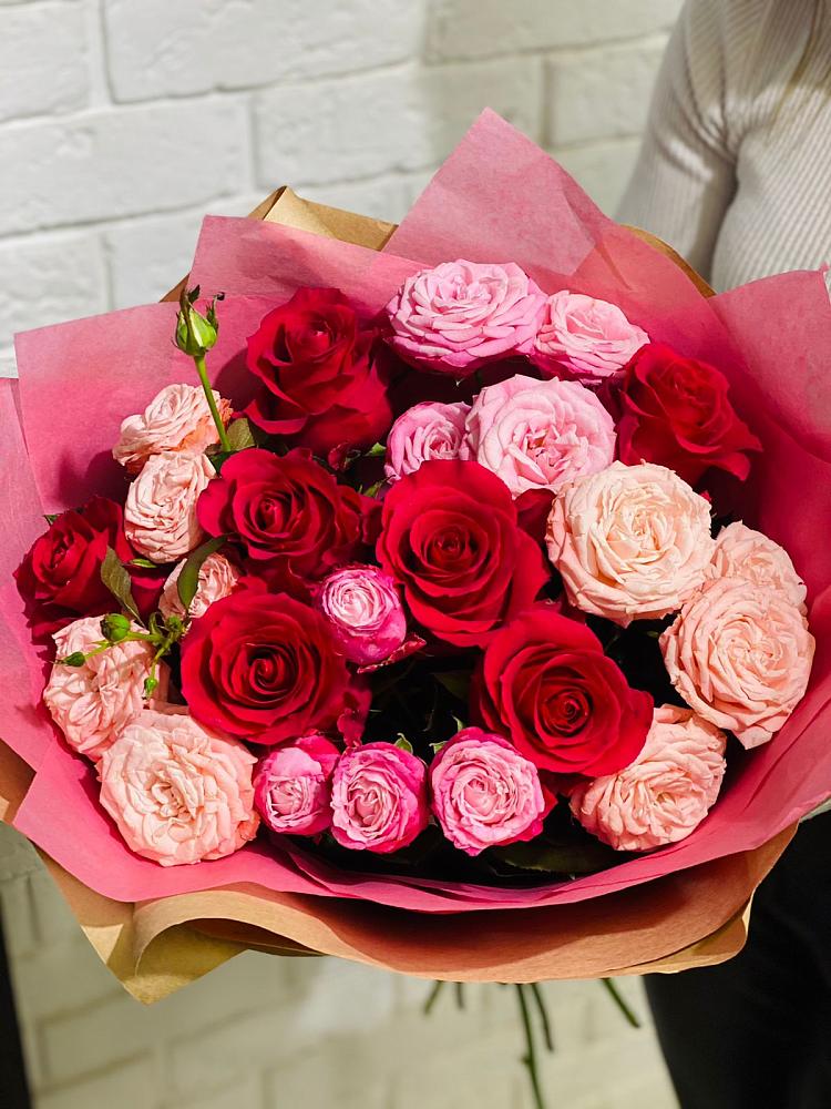 Букет цветов из: Розы в Усть-Карске