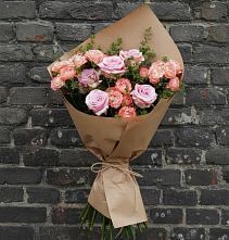 Букет цветов из:  Розы в Усть-Карске