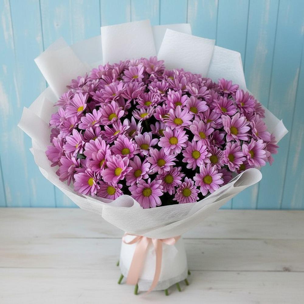Букет цветов из: Хризантемы в Усть-Карске