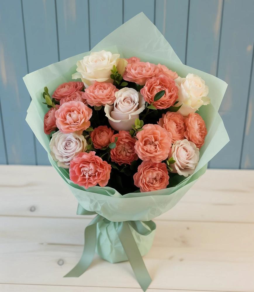 Букет цветов из: Розы в Усть-Карске