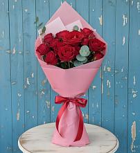 Букет цветов из:  Розы в Усть-Карске