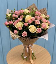 Букет цветов из:  Розы в Усть-Карске