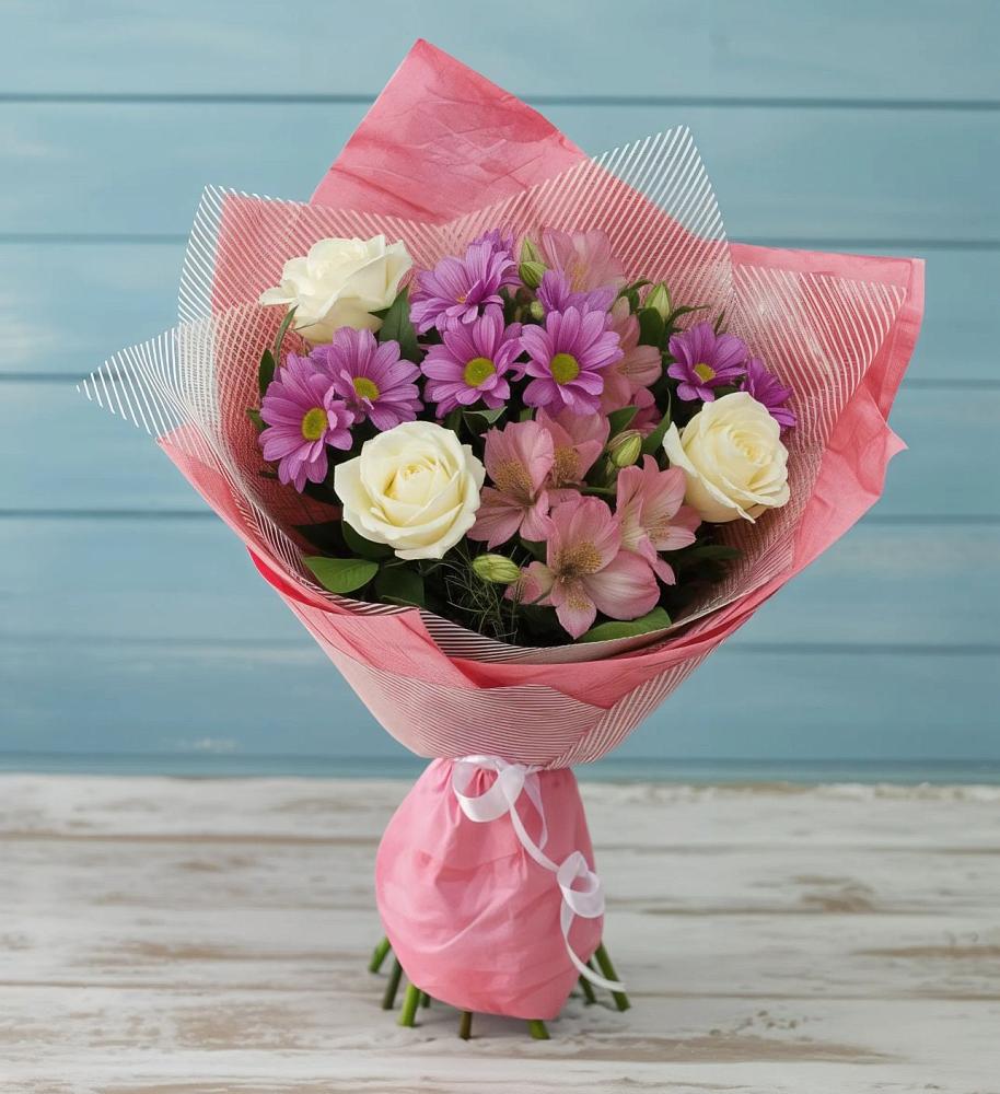 Букет цветов из: Герберы в Усть-Карске