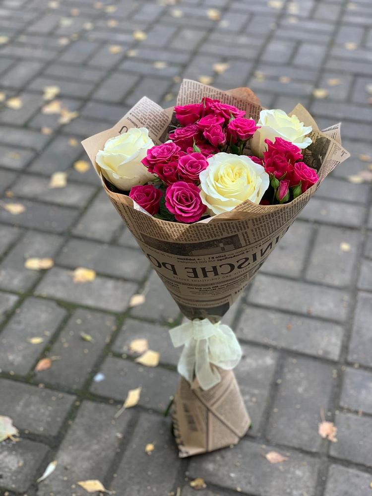 Букет цветов из: Розы в Усть-Карске