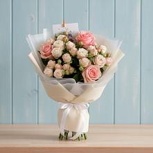 Букет цветов из:  Розы в Усть-Карске